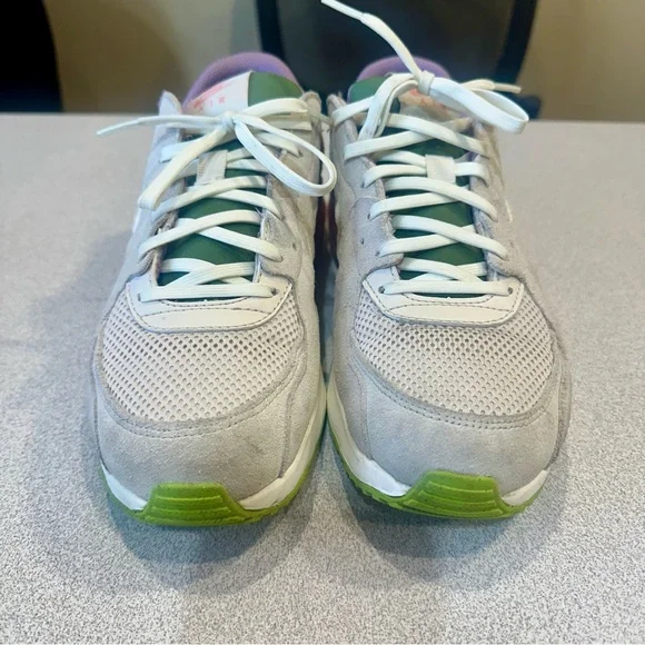Women Nike Air Max Excee Running Shoes Size 8.5 White Pink Blue Grey CD5432 120 - Picture 3 of 8